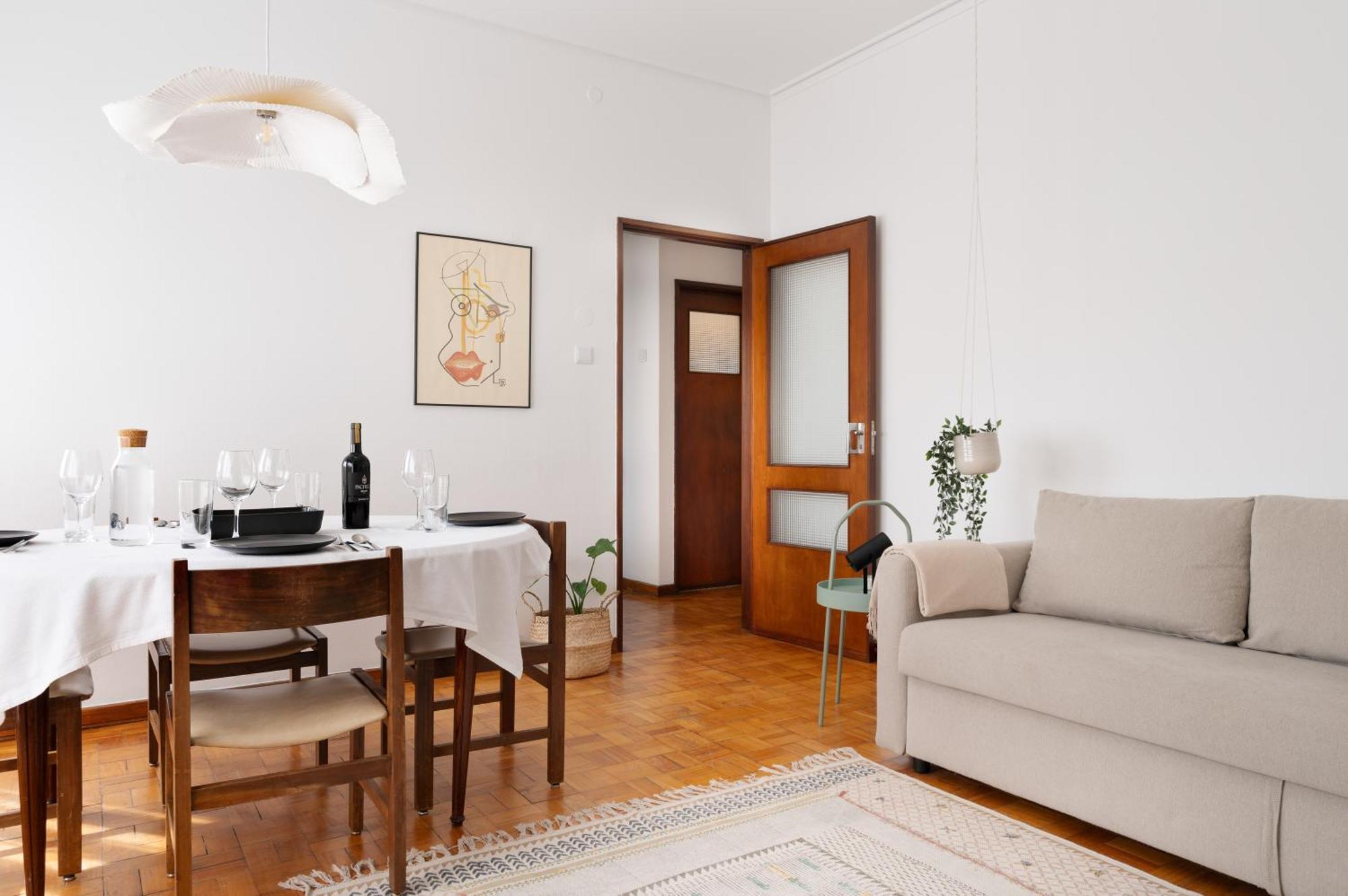 ! Bright 2Br Hammock Flat ! Praca Da Republica Apartment Porto Bagian luar foto